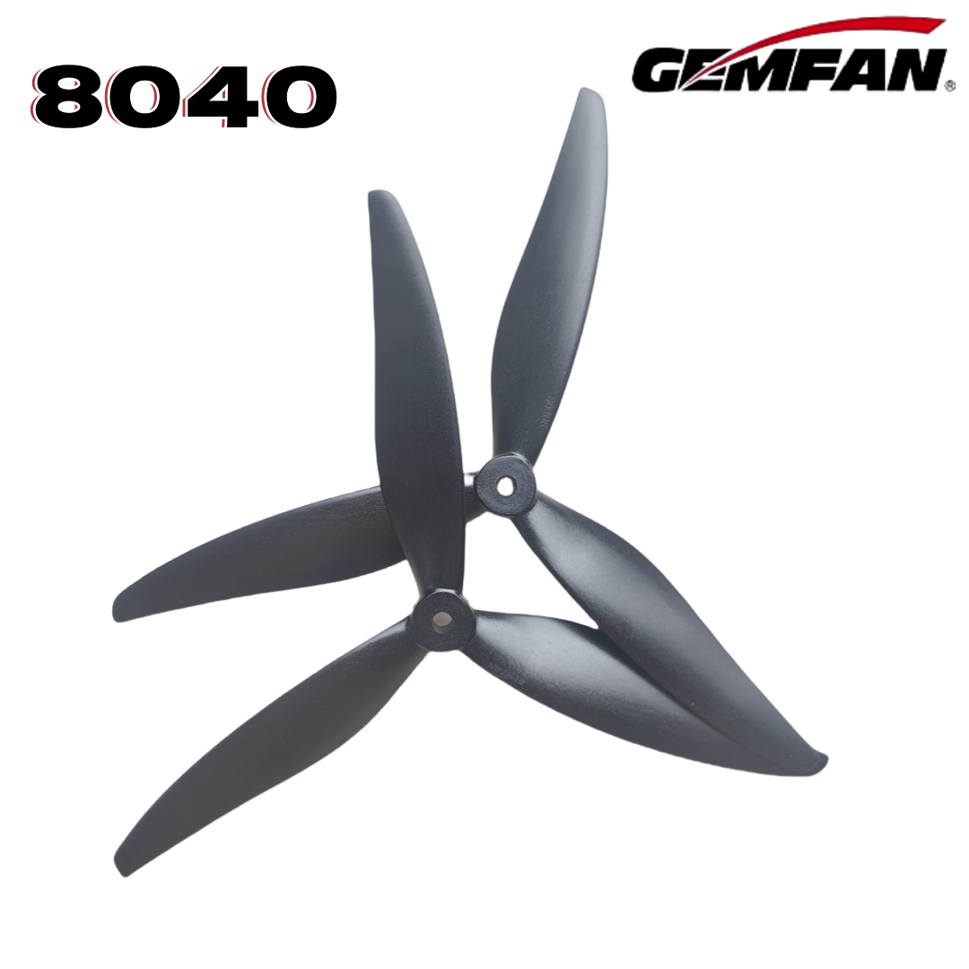 Gemfan 8040 8X4X3 3-blade 8-in - Fpv Drone Motor recension och pris