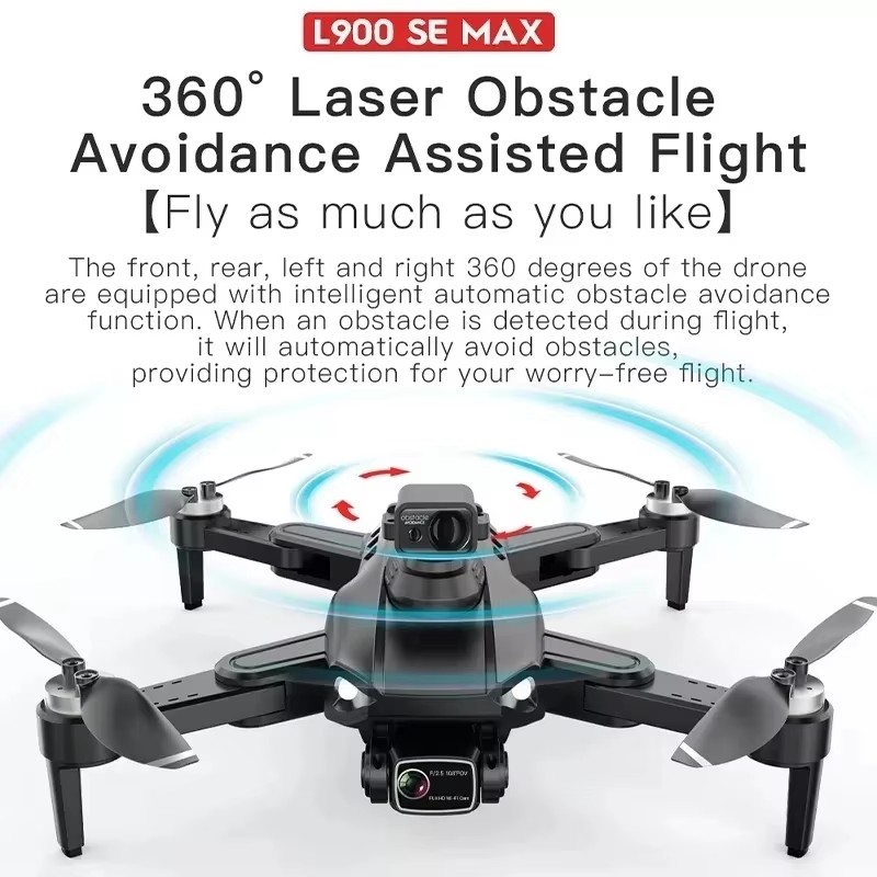 LYZRC L900 Pro SE MAX Drone 4K - Jjrc Drone X12 recension och pris
