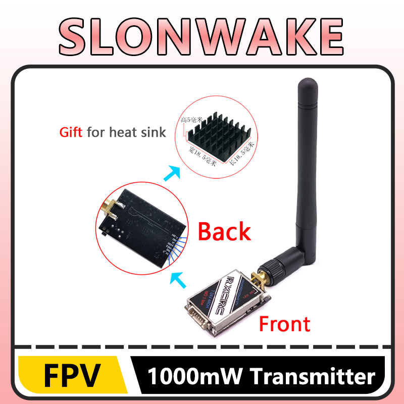 SLONWAKE  5.8G 48CH 1W VTX 100 - Fpv Drone Camera recension och pris