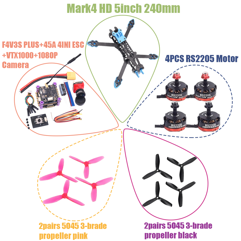 Happy F4V3S PLUS MARK4-HD Mark - Betaflight Fc F4 recension och pris