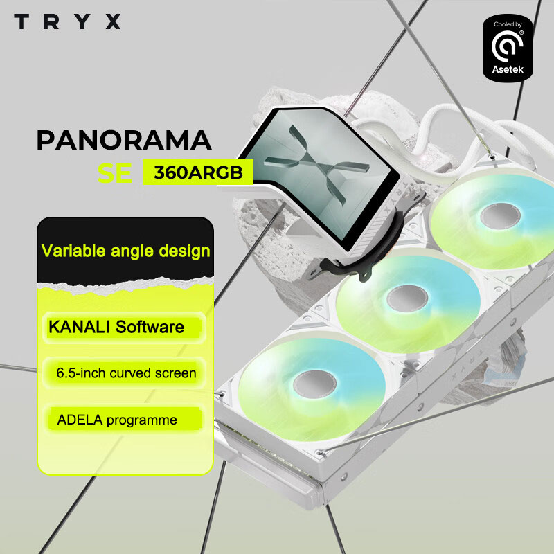TRYX PANORAMA SE 360 ARGB CPU  - Holy Stone Drone Hs720 recension och pris